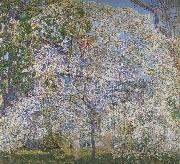 Childe Hassam Spring,The Dogwood Tree oil on canvas